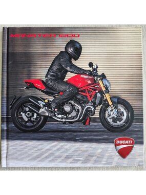 Ducati Monster 1200 Motorcycle Accessory Apparel Book World Ducati Week 2014